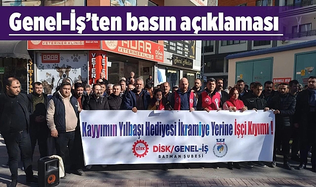 BATMAN'DA 20 PERSONELİN İŞİNE SON VERİLDİ